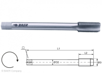 HSSE Maschinengewindebohrer Form C - MF 6 x 0.75 - DIN 374
