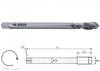 HSSE Maschinengewindebohrer - 35° RSP - MF 6 x 0.5 - DIN 374