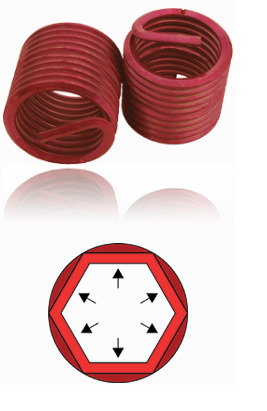 Gewindeeinsatz M 20 x 2.5 - 2.0 D (40 mm) - SG - 25 Stk.